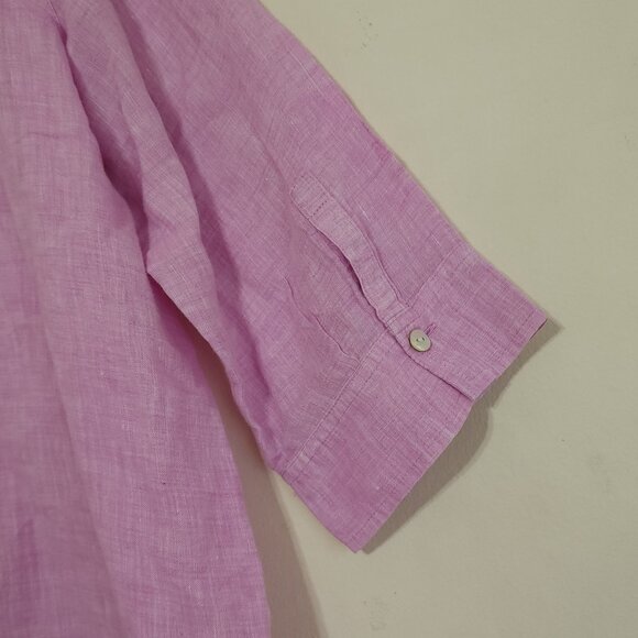 J Jill Love Linen Tunic Top - Picture 12 of 13